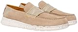 REPLAY Herren Alcyon A Slip Mokassin, 002 BEIGE, 43 EU