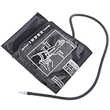 Ipetboom Blutdruckmessgerät Manschette Oberarm mit Ergonomischem Armband und Universeller Passform Inklusive Seitlichem Druckmesser für Heimgebrauch und Klinische Zufälliger Stil