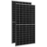 Ja Solar 2x 455W Solarpanel Set Bifacial Black Frame Modell JAM54D40 LB N-Type TopCon Glas-Glas, geeignet für Balkonkraftwerke und große Solaranlagen (2)