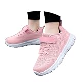 Turnschuhe Kinder rutschfest Hallenschuhe - Sportschuhe Jungen Mädchen Breite Füße Laufschuhe Tennisschuhe Mesh Atmungsaktiv Leicht Sneaker Kinderschuhe Outdoor Sport Hallenturnschuhe 2025