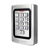 Retekess T-AC04 Digicode Tastatur Metall IP68 Zugangskontrolle PIN 125KHz RFID Wasserdicht Hinterleuchtet Wiegand 26 Diebstahlsicherung, Geeignet für Boutique-Apartment-Geschäfte