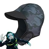 2 mm Tauchhaube | Leichte und isolierende Neopren-Brandung, Anti-kalt und Anti-UV-Accessoire für Wassersport-, Kopf- und Ohrenschutz, ideal für Surfen, Paddel, Apnoe und AQ-Wandern