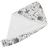 Toyvian Haartrockenhandtuch Damen Saugfähiger Baumwoll Haarwickel mit Knopfverschluss Schnelltrocknende Badehaube für Dickes Haar Weiches Korallenvlies Komfortable Trockenhaube