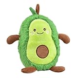 Kögler 76923 - Labertier Avocado Avery, ca. 19 cm groß, nachsprechende Plüschfigur mit Wiedergabefunktion, plappert Alles nach und bewegt Sich