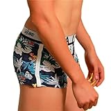 Momolaa Herren Boxers Boxer Shorts, Unterwäsche Unterhosen Männer Men Retroshorts Herrenunterwäsche Baumwolle Unterwäsche Weiche Elastikbund Retroshorts Männer Unterhosen