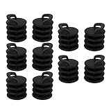 Breeshy 10X Small Marine Boat Kayak Plugs Imbornal Drain Plug Holes Plugs ZubehöR Nylon Kayak Scupper Plugs