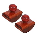 FUNNETOYU 2 Stück Teiliges Holz Rocker Blotter Schnelltrocknender Tintenabsorber Ergonomisches Design für Kalligraphie und Büro Stabiler Schreibtisch tintenlöscher Vielseitiges