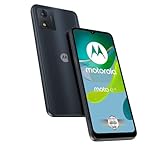 Motorola moto e13 Smartphone (6,52'-HD+-Display, 13-MP-Kamera, 8 GB / 128 GB, 5000 mAh, Android 13), Cosmic Black, inkl. Handyhalterung [Exklusiv bei Amazon]