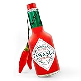 TABASCO® Original Red Sauce - Scharfe Soße 350ml in der Glasflasche - Klassische Chili Hotsauce aus 100% natürlichen Zutaten & ohne zugesetzte Zusatzstoffe - Perfekt für Gerichte, Saucen & Marinaden