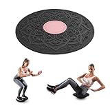 Balance Board, Gleichgewichtstrainer Erwachsene Kinder, Wackelbrett Physiotherapie, Therapiekreisel, Balance Training Equipment, Balancegeräte für Rehabilitation und Fitness, Ø 30cm (Rosa)