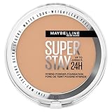 Maybelline New York 2-in-1 Puder Make-Up, Wasserfest und mattierend mit hoher Deckkraft, Super Stay Hybrid Powder Foundation, Nr. 48, 1 Stück