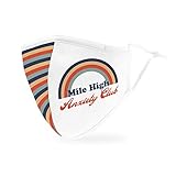 Weddingstar waschbare, Mundschutzmasken aus Stoff. Wiederverwendbar und verstellbar mit Staubfiltertasche - Angstclub