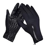 VYIBPDY Reithandschuhe für Radfahren, Reiten und Outdoor-Aktivitäten, Touchscreen-Funktion, Professionell, M