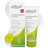 efasit Schrundensalbe - Fußcreme für rissige Fersen und Schrunden, Schrundensalbe Füße wirkt ab dem 1. Tag, reichhaltig aber nicht fettend, 60 ml
