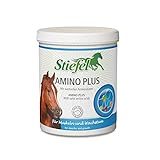 Stiefel Amino Plus für Pferde, hochwertige Unterstützung für den Muskelaufbau & die Leistungsfähigkeit bei Sportpferden, für ges&es Wachstum bei Fohlen & Jungpferden, gesunde Knochen, 1kg