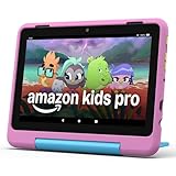 Amazon Fire HD 8 Kids Pro-Tablet (Neueste Generation), für Kinder von 6-12 J. | 3 GB RAM, 8-Zoll-HD-Bildschirm, werbefreie Inhalte, Kindersicherung, 13 Std. Akkulaufzeit, 32 GB, Löwen-Design (2024)