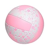 Beachvolleyball – Volleyball am Meer – weicher PVC-Outdoor-Volleyball – langlebiger, elastischer Trainingsball für Männer, Frauen, Kinder, Sportgeräte für, Schule, Hinterhof, Pool und
