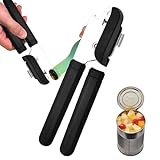 Manueller Dosenöffner,Seniorenfreundlicher Dosenöffner Mit Rutschfestem Griff | Handlicher Multifunktions-Deckelöffner, Robustes Küchenwerkzeug Für Vorratsdosen & Küchenschränke