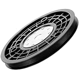 Zerodeko Fitness Bike Riemenantriebsscheibe Abs Langlebig Energiesparend Leicht zu Installieren für Heimtrainer und Fitnessfahrräder Zubehör Effiziente Kraftübertragung