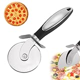 Pizzaschneider,Pizzaroller,Pizza Cutter,Pizza Schneider,Pizza Roller,Premium Pizzaschneider,Pizzaroller aus Edelstahl,Superscharfer Pizzaschneider,Leicht zu schneiden und zu reinigen
