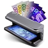 Olympia Geldscheinprüfgerät UV 586 | Geldprüfgerät für Scheine | Falschgeld Prüfer mit UV-Lampe 9W | Prüfung von Geldscheinen & Banknoten | Banknotenprüfer | Geldscheinprüfer | ohne Software-Update