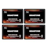 Gigastone Home NAS SSD 1TB (4er-Pack) 24/7 Dauerhaft TLC Hohe Dauerhaltbarkeit Persönlicher Server Cloud Datenspeicher RAID 3D NAND 2,5 Zoll SATA III Interne Solid State Festplatten