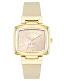 Nine West Women's Strap Watch, NW/1856 Beige
