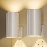 Nachtlicht Steckdose mit Dämmerungssensor, 2 Stück LED Nachtlicht mit Helligkeit Einstellbar 3-Farbig/3 Modi für Kinderzimmer, Flur, Schlafzimmer, Badezimmer,Wohnzimmer (Weiß 2 Stück)