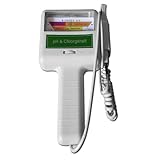 Deuba Wassertestgerät PH Chlor für Pool Schwimmbecken Teich Aquarium mit Sonde 110cm Kabellänge Batteriebetrieben Chlormessgerät Messgerät Wassertester