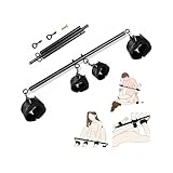 Spreizstange Fesselstange Handschellen Fußfesseln Bondage Sets Sexspielzeug Einstellbar für BDSM-Anfänger und erfahrene Liebhaber gleichermaßen 22-36 Zoll