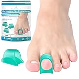 Byehambuni Hammerzehenkorrektor für Damen, Hammerzehen-Glätteisen – Grün, große Größe, 4 Stück