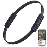 Build & Fitness Pilates Ring – 34,3 cm großer Magic Circle für Oberschenkel, Rumpf und Arme – Leichte, robuste Silikon- und Fiberglaskonstruktion für moderne Workouts zu Hause, im Studio und unterwegs