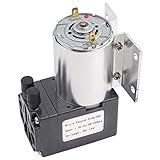 Vakuumpumpe 12V, Mini Vakuumpumpe 12V, Unterdruckpumpe Elektrisch mit Ständer, Mini Vakuumpumpe Saugpumpe, 120Kpa 6W 5L/Min DC12V