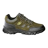 Traillaufschuhe Herren Wasserdicht Wanderschuhe Wanderstiefel Sportschuhe Anti-Rutsch Trekkingschuhe Dicke Sohle Sneaker Bogenunterstützung Walkingschuhe Reisen Outdoorschuhe Schnürschuhe
