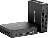 GEEKOM Mini PC Air12 Lite - 12th Gen Intel-N100 (4 Kerne, 4 Threads) Mini PC Windows 11 Pro, DDR4 8GB+256GB SSD Mini Computer mit WiFi 5/Bluetooth 5.1/4K 2 Displays, für Zuhause/Geschäft/Schule