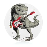 Dinosaurier Schneidbrett Rutschfest Glasbrett Glasschneidebrett Für Obst Gemüse Fleisch 20 cm