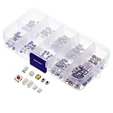 CLISPEED 200 Stück Teiliges Micro Push Button Switch Oberflächenmontage Präziser Drucktastenschalter Kompatibel mit Auto fernbedienungen Einfache Installation für Key Fob Ersatz