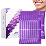 Whitening Mouthwash, Aufhellende Mundspülung 10ml×20 Stück – Zahnaufhellung & Frischer Atem – Einzelverpackt für Hygiene