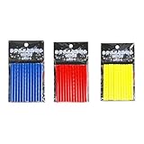 YIZITU 36 x Fahrradspeichen, wasserdicht, Radspeichen, Reflektoren, Schlauch, Kinderfahrräder, dekorative Reflektoren, Fahrräder, Radspeichen, wasserdicht, Warnspeichenabdeckung