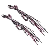 FRCOLOR 2 Paare Schnürsenkel aus Strapazierfähigem Polyester mit Zebra und Leopardmuster Flache Sneaker Schuhbänder Langlebige Ersatz Schnürsenkel für Sportschuhe Lang