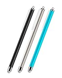 (3-Pack) Touchscreen Stift für alle Tablets, Tablet Stift Kompatibel mit Apple iPad/iPhone/Android/Xiaomi/Lenovo/Samsung/Huawei/Surface, Eingabestifte für Tablets Kompatibel mit Smartphone/Handy