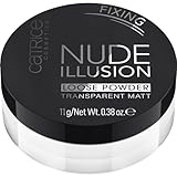 Catrice Nude Illusion Loose Powder, Transparent, langanhaltend, mattierend, matt, für trockene Haut, vegan, ölfrei, ohne Parfüm, ohne Alkohol, 1er Pack (11g)