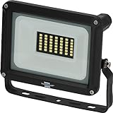 Brennenstuhl LED Strahler JARO 3060 / LED-Leuchte 20W für außen (LED-Außenstrahler zur Wandmontage, LED-Fluter 2300lm aus Aluminium, IP65)