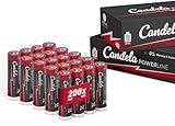 Candela Powerline Batterien AAA 100er Pack, 1,5V Leistungsstark und langlebig, AAA (LR3) Batterie für Haushalt und Büro