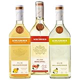 Schladerer Digestif Set - Die Feinen Milden - Tasting-Set mit Goldaprikose, Bergapfel & Williamsbirne - Obstler Set Obstbrände (3 x 700 ml)