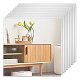 ZYAYNG Selbstklebender Spiegel 10 Stück Selbstklebende Spiegelfolien, flexibel, Nicht aus Glas, Abnehmbarer Spiegel-Wandaufkleber, 3D-Wanddekoration for Zuhause, Zimmer, Schlafzimmer FüR Wohndeko