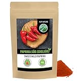 Paprika edelsüß (40g), Paprika gemahlen süß, Paprikapulver in wiederverschließbare Verpackung