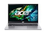 Acer Aspire 3 (A315-44P-R0TB) Laptop 15,6' FHD IPS Display AMD Ryzen 7 5700U 16 GB RAM 1 TB SSD AMD Radeon Graphics Windows 11 QWERTZ Tastatur Silber