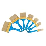 Gralara Pinselset Chippinsel Beizpinsel Malerpinsel für Kleber Beizen Lack Öl