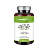 Garcinia Cambogia 60% HCA Hochdosiert | 90 Vegane Kapseln | Nutralie